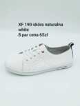 Buty sportowe damskie 7AXF190.WHITE (36/41,8par)