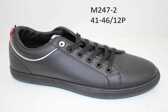 Buty sportowe męskie 9AM247-2.BLACK   (41/46,12par)