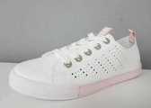 Trampki damskie 7ACB865-72.WHITE/PINK (36/41,12par)